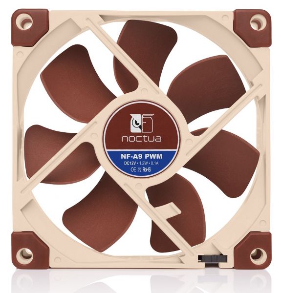  90  Noctua NF-A9 PWM 92x92x25 SSO2 Bearing 400-2000 / 16.3-28.8 4pin PWM / -  2