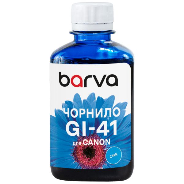  Barva Canon GI-41, Cyan, G1420/G1460/G2420/G2460/G3420/G3460, 180 ,  (CGI41-810) -  1