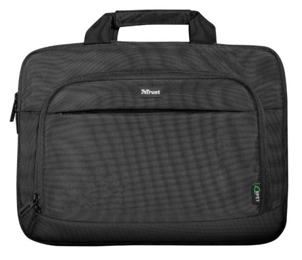  14" Trust Sydney Slim Bag, Black, , 30 x 40 x 2  (24394) -  1