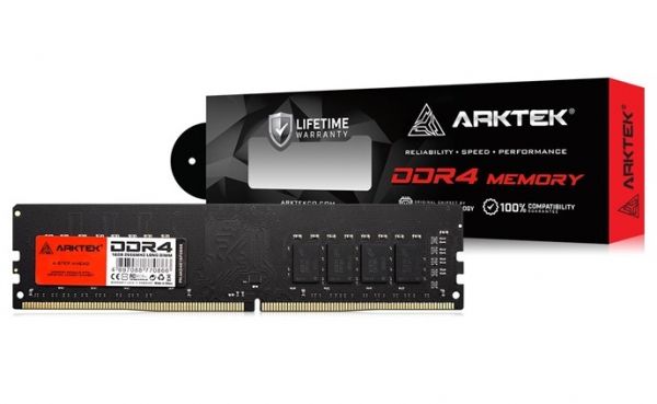  8Gb DDR4, 2666 MHz, Arktek, 19-19-19, 1.2V (AKD4S8P2666) -  3