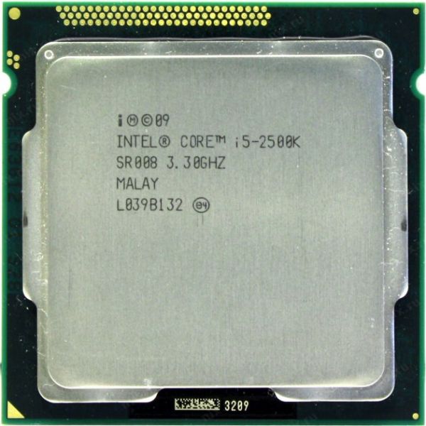 /  Intel Core i5 (LGA1155) i5-2500K, Tray, 4x3,3 GHz (Turbo Boost 3,7 GHz), HD Graphic 3000 (1100 MHz), L3 6Mb, Sandy Bridge, 32 nm, TDP 95W (BX -  1