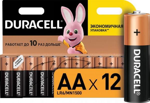  AA (LR6), , Duracell Duralock Basic, 12 , 1.5V, (MN1500 12BL) -  1