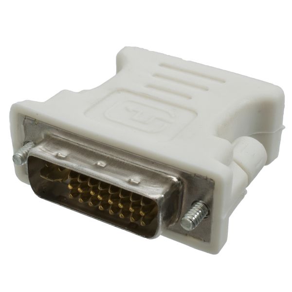  DVI-I (M) - VGA (F), Patron, White (PN-DVI-VGA-F) -  1