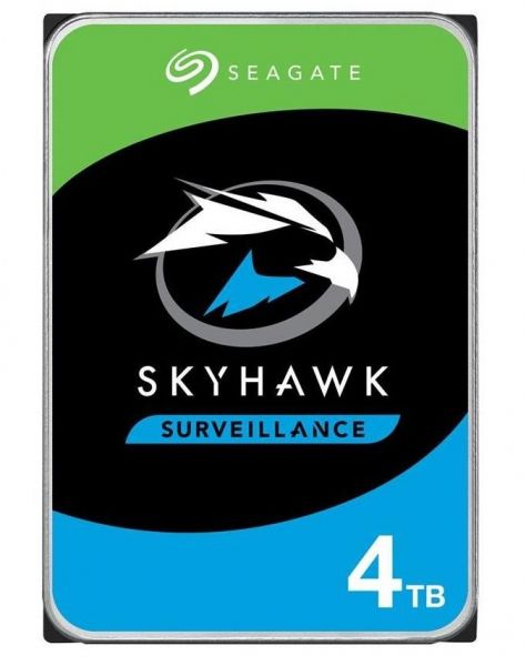   3.5" 4Tb Seagate SkyHawk, SATA3, 256Mb, 5900 rpm (ST4000VX016) -  1