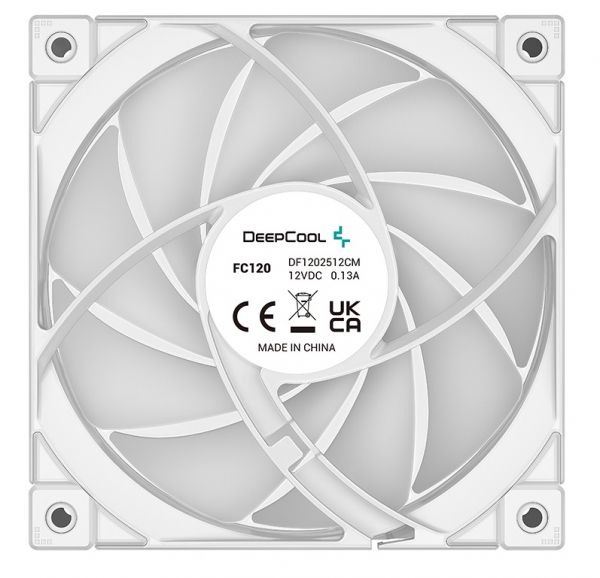  120 , Deepcool FC120 White 3 in 1 3*120x120x25, HB, 500200 -150010%/, 17.8-27 -  4