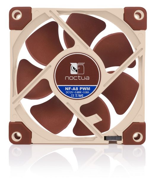  80 , Noctua NF-A8 80x80x25 SSO Bearing 450-2200 / 13.8-17.7 4pin PWM  -  4