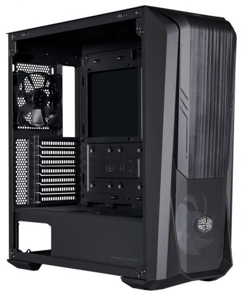  Cooler Master MasterBox 500 Black, Mid Tower,  ,  EATX / ATX / Micro ATX / Mini ITX, 2xUSB 3.2, 1x120  Fan / 1x120  ARGB Fan,      (MB500-KGNN-S00) -  2