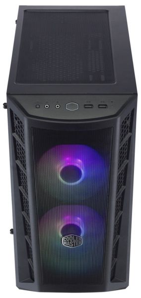  Cooler Master MasterBox MB311L ARGB Black, Mini Tower,  ,  Micro ATX / Mini ITX, 2xUSB 3.2, 2x120  ARGB Fan (MCB-B311L-KGNN-S02) -  2