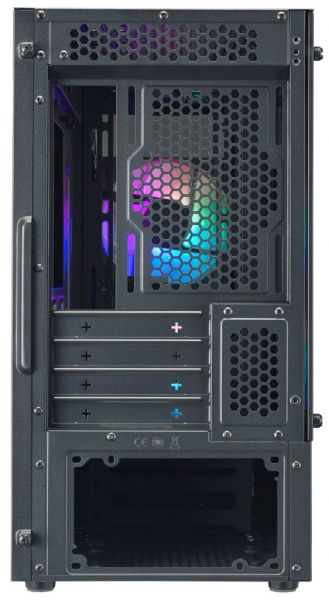  Cooler Master MasterBox MB311L ARGB Black, Mini Tower,  ,  Micro ATX / Mini ITX, 2xUSB 3.2, 2x120  ARGB Fan (MCB-B311L-KGNN-S02) -  4