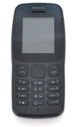   Nokia 106, Black -  2