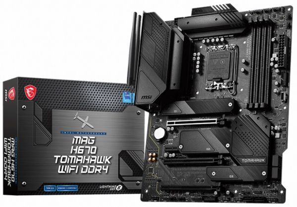 c  MSI MAG H670 Tomahawk WIFI DDR4 (s1700, H670) -  1