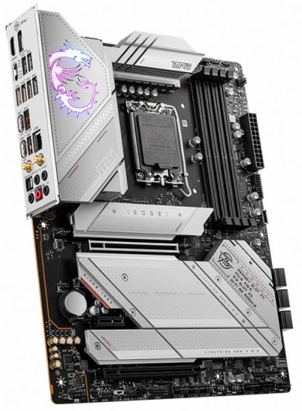   LGA1700, MSI MPG Z790 EDGE WIFI DDR4, Z790, 4xDDR4, Int.Video(CPU), 7xSATA3, 5xM.2, 1xPCI-E 16x 5.0, 1xPCI-E 16x 4.0, 1xPCI-E 1x 3.0, ALC4080, I225V, WiFi 6, Bluetooth 5.2, 13xUSB3.2/4xUSB2.0, HDMI/DP, ATX -  3