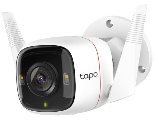 IP  TP-Link Tapo C320WS, White, 4  (2560x1440/15 fps), 1/3" CMOS, H.264, f/1.61, f=3.18 , WiFi (2.4 GHz), - 850   30 ,  ', microSD, IP66, iOS 10+ / Android 5.0+ -  1