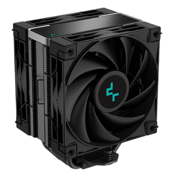    Deepcool AK400 ZERO DARK PLUS, , 1x120 ,  Intel 115x/1200/1700/775, AMD AMx/FMx, 260W -  2