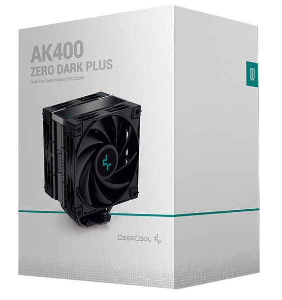    Deepcool AK400 ZERO DARK PLUS, , 1x120 ,  Intel 115x/1200/1700/775, AMD AMx/FMx, 260W -  5