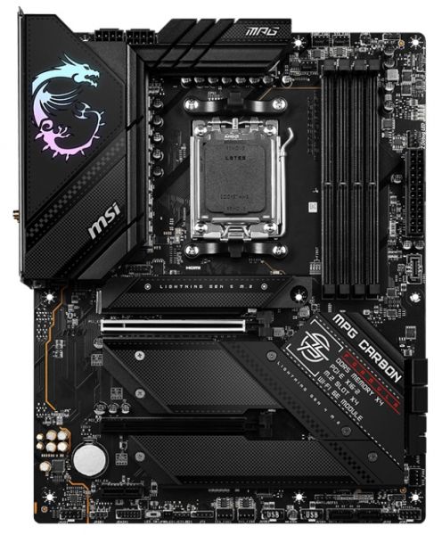   MSI MPG B650 Carbon WIFI (AMD B650, Socket AM5, DDR5) -  2