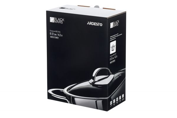  Ardesto BLACK MARS AR0743S Steel, 4.3,  22,  ,  ,        -  7