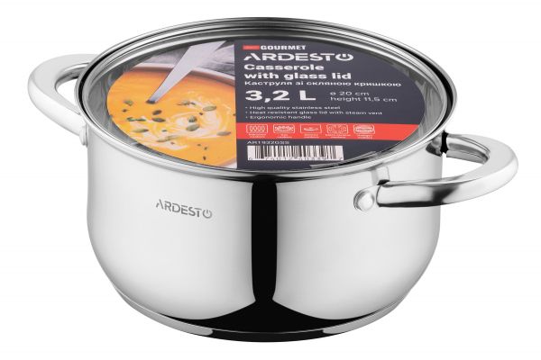  Ardesto Gemini Gourmet AR1932GSS Steel, 3.2,  20,  ,   ,       ,   -  4