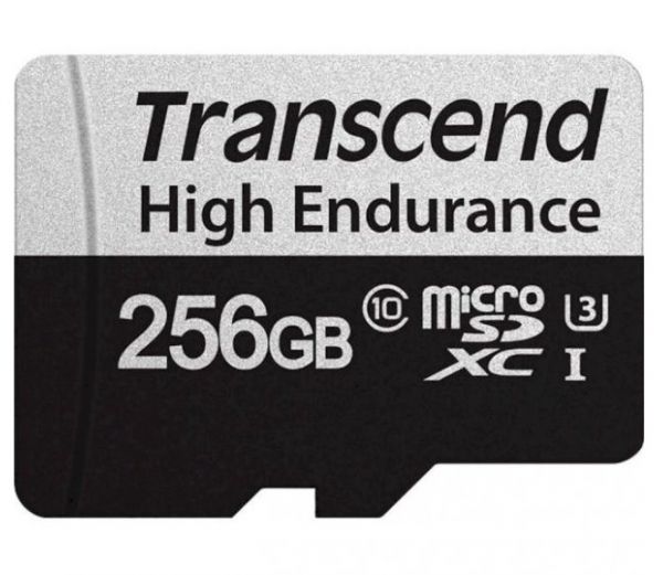  '  ' microSDXC, 256Gb, Transcend USD350V, Class10 UHS-I U3, SD , R95 / W45 (TS256GUSD350V) -  1