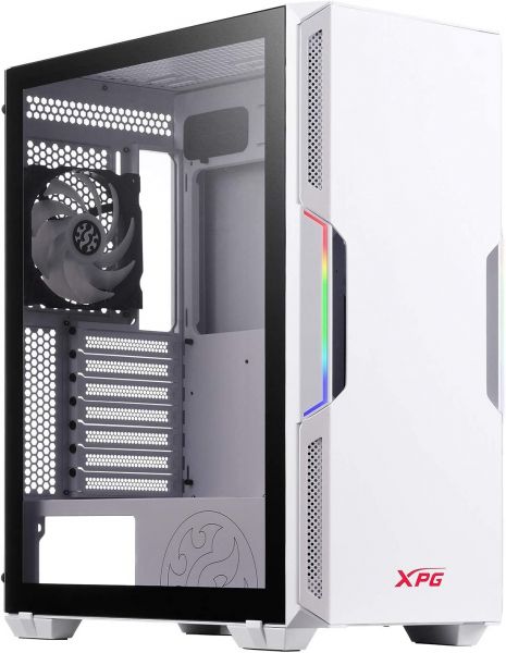  ADATA XPG STARKER White,  , Mid Tower,  ATX / Micro-ATX / Mini-ITX, 1x120  XPG VENTO, 1x120  XPG VENTO ARGB, VGA  350  / CPU  165 ,      4  (STARKER-WHCWW) -  1