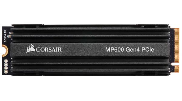   M.2 1Tb, Corsair Force MP600, PCI-E 4.0 x4, 3D TLC, 4950/4000 MB/s,   (CSSD-F1000GBMP600R2) -  1