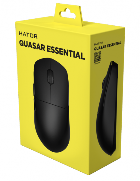  Hator Quasar Essential, Mint, USB,  ( PixArt PMW3327), 800 - 6200 dpi,  Huano / Kailh,  '  , 1.8  (HTM-404) -  7