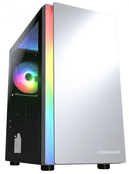  Cougar Purity RGB White,  , ATX/mATX/mini-ITX,USB 3.0 x2, USB 2.0 x1, RGB , 2x140 ARGB, 1x120 ARGB,  , 200x392x360  -  1