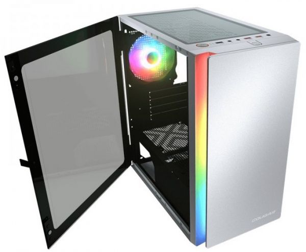  Cougar Purity RGB White,  , ATX/mATX/mini-ITX,USB 3.0 x2, USB 2.0 x1, RGB , 2x140 ARGB, 1x120 ARGB,  , 200x392x360  -  4