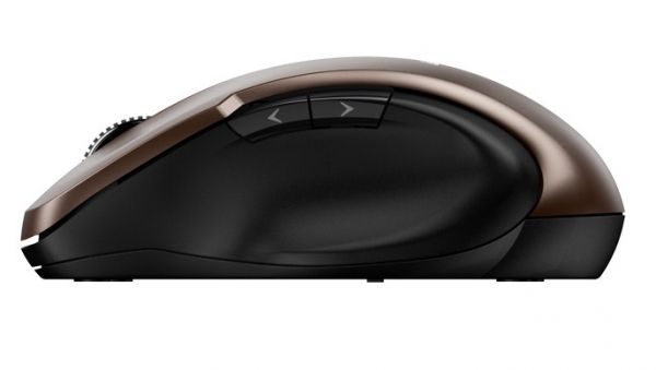   Genius Ergo 8200S, Chocolate, USB 2.4 GHz,  ( BlueEye), 1200 dpi, 5 , 1xAA -  3