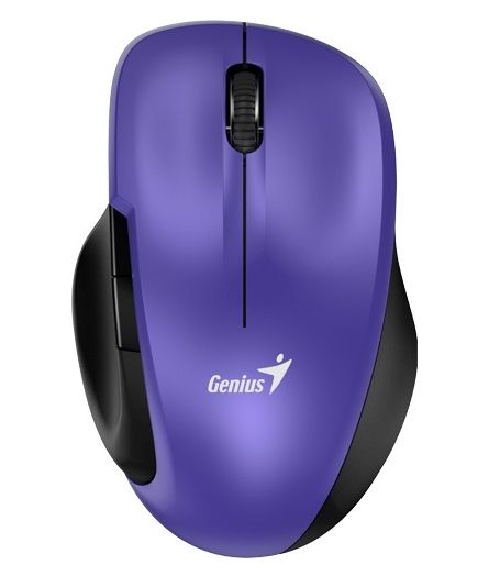   Genius Ergo 8200S, Purple, USB 2.4 GHz,  ( BlueEye), 1200 dpi, 5 , 1xAA -  2