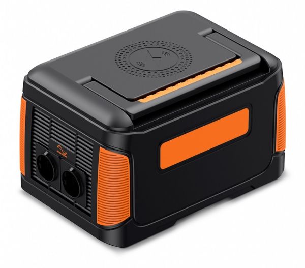   Havit J500, Black/Orange, 500  / 520 /, 2xType-C (60 ), 2xUSB (5, 3), DC, 1x220V,   15  (HV-J500) -  3