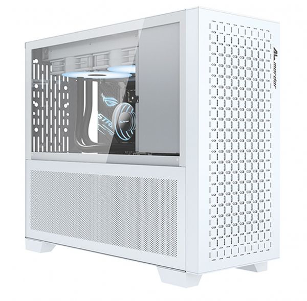  ALmordor Sparkle 170M Matx Lite White,  , Mini Tower,  Micro ATX / Mini ITX, 2xUSB 3.0, . CPU - 145  / VGA - 360  / PSU - 160 ,      (ALS170MMLWH) -  1