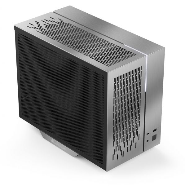  ALmordor Seiya 180 Matx Dark Silver,  , Mini Tower SFF,  Micro ATX / Mini ITX, 1xUSB 3.0, 1xType-C, . CPU - 165  / VGA - 350  / PSU - 180 ,  (ALS180MDS) -  1