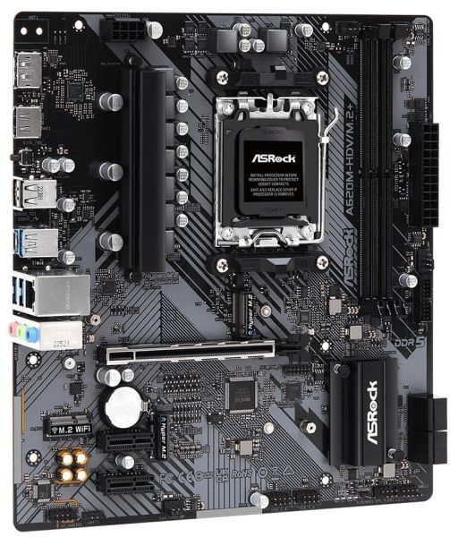   ASRock A620M-HDV/M.2+ (sAM5, A620, DDR5) -  5