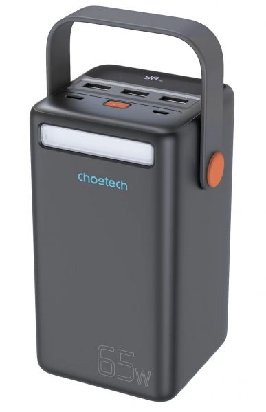   () Choetech B664 50000mAh PD + QC 65W Black (B664) -  1