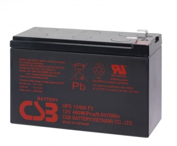       12 9 CSB (151 x 65 x 100 mm) UPS12460F2FR -  1