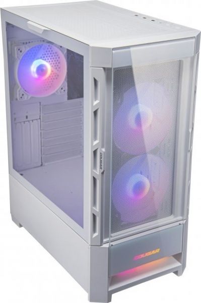  , 2*140mm ARGB, 1*120mm ARGB  , ATX/mATX/mini-ITX,   Cougar Duoface RGB (White) -  2