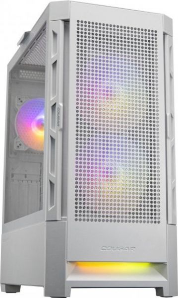  , 2*140mm ARGB, 1*120mm ARGB  , ATX/mATX/mini-ITX,   Cougar Duoface RGB (White) -  9