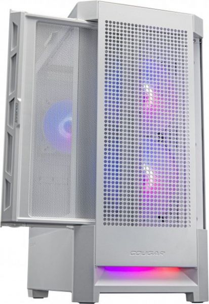  , 2*140mm ARGB, 1*120mm ARGB  , ATX/mATX/mini-ITX,   Cougar Duoface RGB (White) -  6