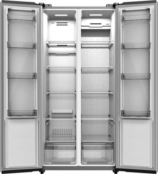  Side by side Edler ED-430IP, Steel, No frost,  ' 429L,  ' 249L/180L, ,  ,  , LED , ,  "", +, 180.6x62 -  2