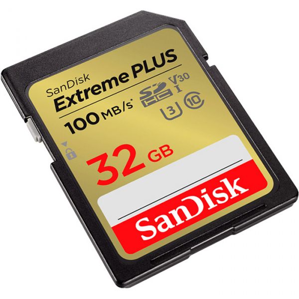  '  ' SDHC, 32Gb, SanDisk Extreme Plus, Class10 UHS-I U3 V30,  100/60 / (SDSDXWT-032G-GNCIN) -  2