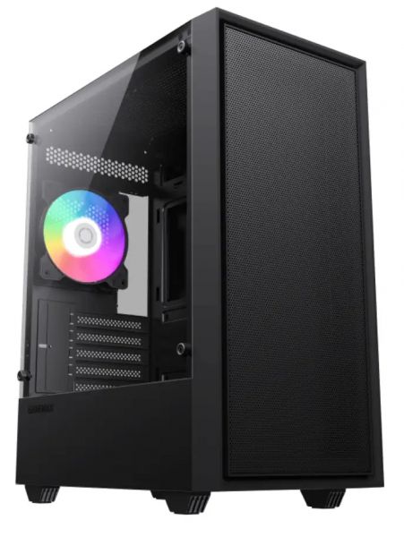  GameMax Storm Black,  , Full Tower, Micro ATX, 2USB 2.0, 2USB 3.0, 3x120mm FAN, 380x200x450 , 0.8 -  3