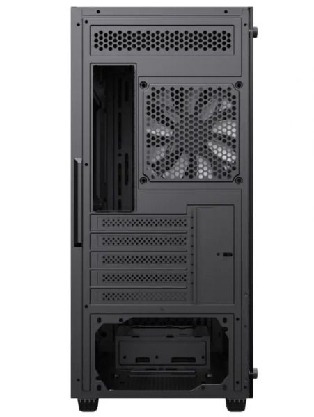  GameMax Storm Black,  , Full Tower, Micro ATX, 2USB 2.0, 2USB 3.0, 3x120mm FAN, 380x200x450 , 0.8 -  9