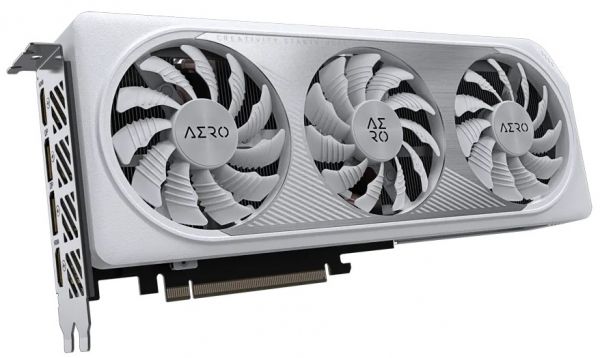  GeForce RTX 4060 Ti, Gigabyte, AERO OC, 16Gb GDDR6, 128-bit, 2xHDMI/2xDP, 2595/18000 MHz, 8-pin (GV-N406TAERO OC-16GD) -  2