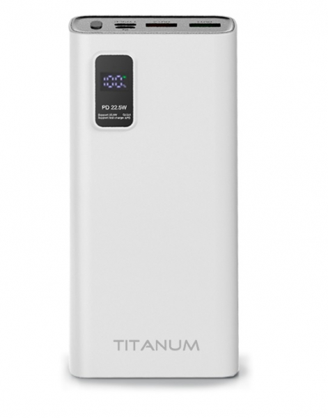  Titanum 727S 20000 mAh White (TPB-727S-W) -  1