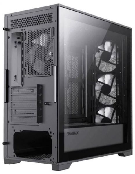  GameMax Defender Mesh Black,  , Mini Tower, Micro ATX / Mini ITX, 1xUSB 3.1, 2xUSB 2.0, 4x120  LED, 461x210450  -  8