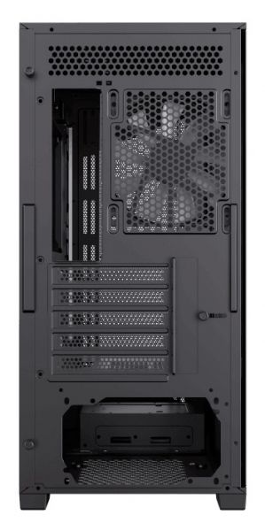  GameMax Defender TG Black,  , Mini Tower, Micro ATX / Mini ITX, 1xUSB 3.1, 2xUSB 2.0, 4x120  LED, 461x210450  -  5