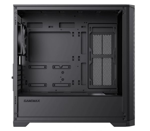  GameMax Destroyer TGB Black,  , Mini Tower, Micro ATX / Mini ITX, 1xUSB 3.1, 2xUSB 2.0, 4x120  LED, 461x210450  -  4