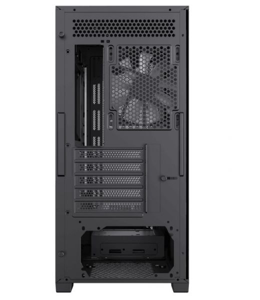  GameMax Destroyer TGB Black,  , Mini Tower, Micro ATX / Mini ITX, 1xUSB 3.1, 2xUSB 2.0, 4x120  LED, 461x210450  -  6