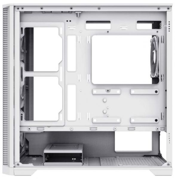  GameMax Destroyer TGW White,  , Mini Tower, Micro ATX / Mini ITX, 1xUSB 3.1, 2xUSB 2.0, 4x120  LED, 461x210450  -  9